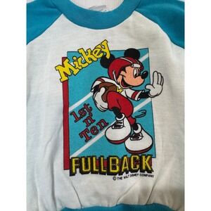 Vintage 80s 90s Disney Mickey Mouse Jog Togs 3T‎ Sweatshirt NWT Deadstock